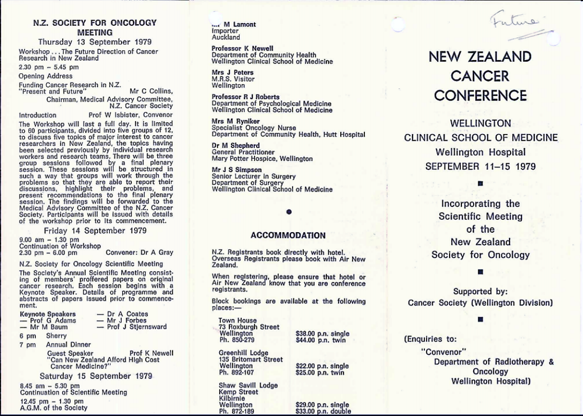 NZSO 1970 programme